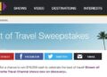 Best of Travel Channel Sweepstakes / Win $10,000 Cash